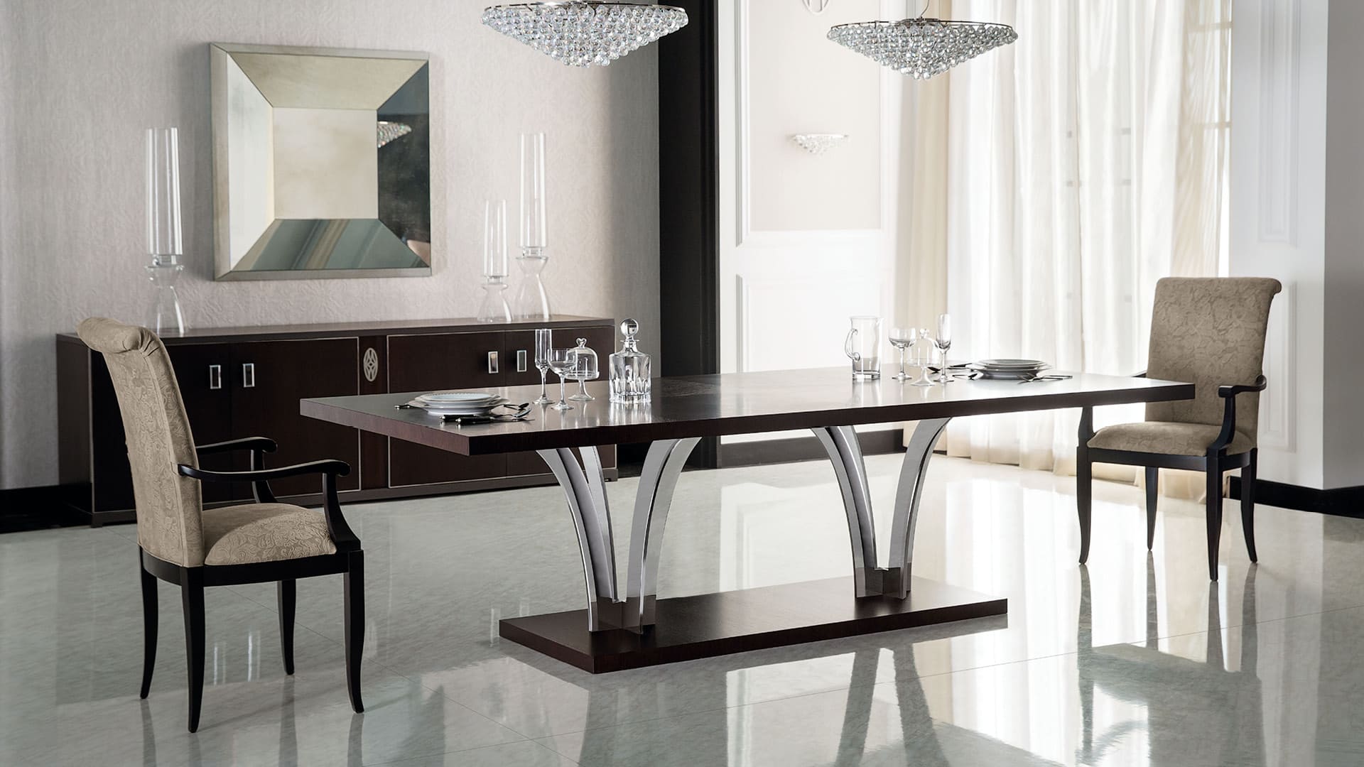 Итальянские столы Opera Contemporary фабрики Angelo Cappellini. Изображение 12