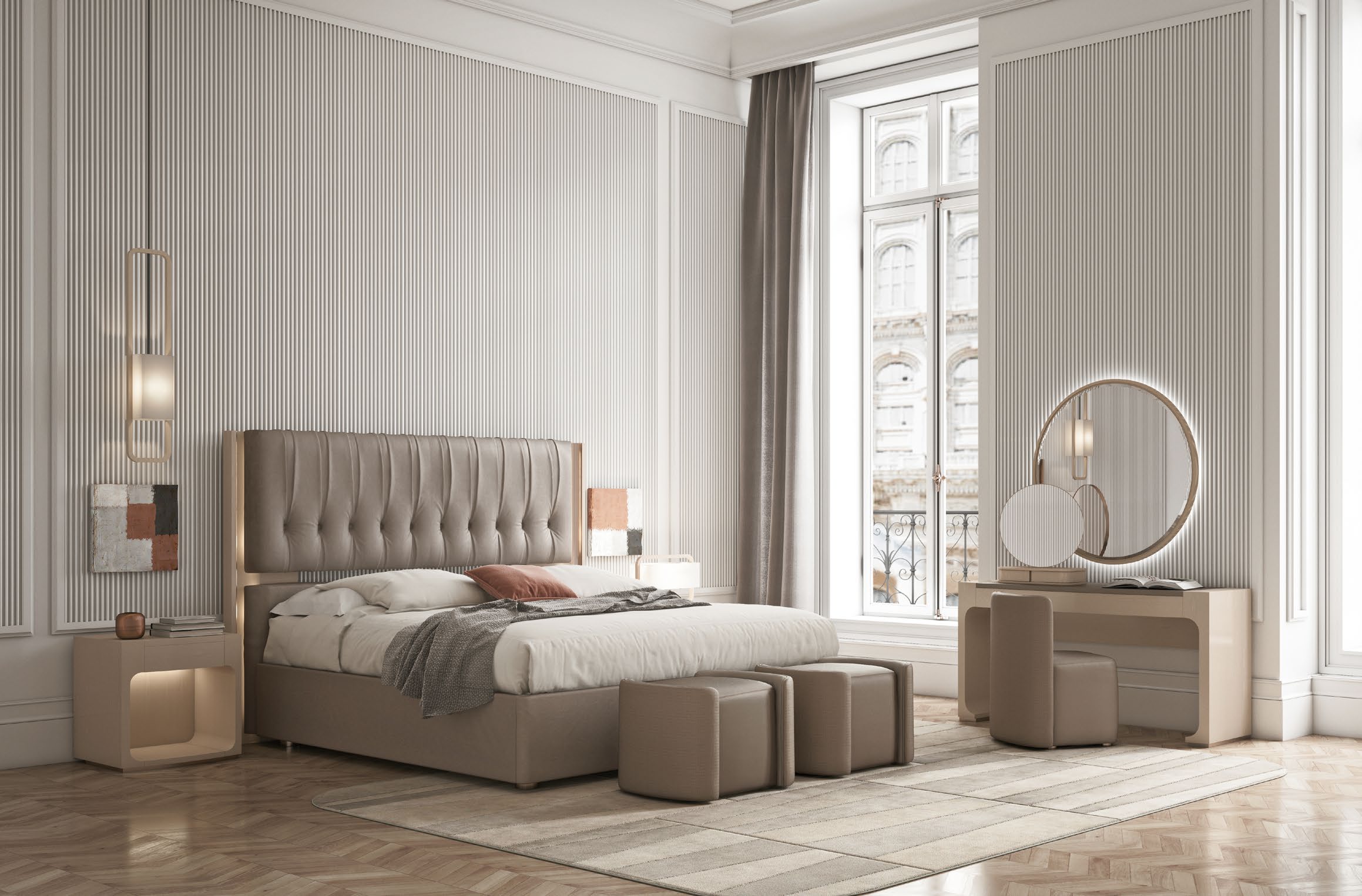 Итальянская спальня Profilo фабрики Belcor. Изображение 9