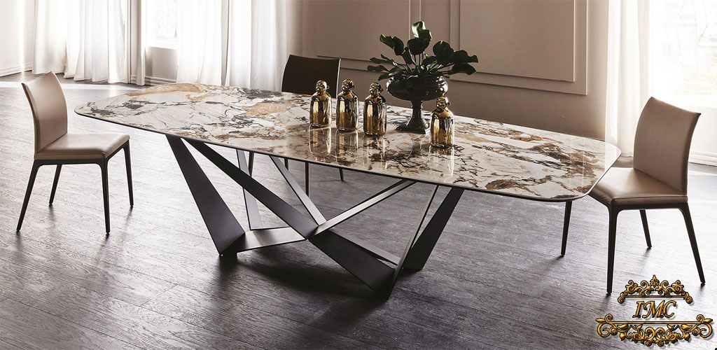 Итальянские столы Skorpio Keramik фабрики Cattelan Italia. Изображение 8