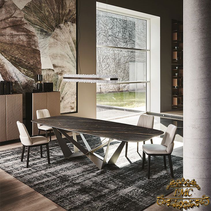 Итальянские столы Skorpio Keramik фабрики Cattelan Italia. Изображение 15