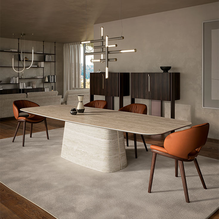Итальянские столы NAPOLEON Keramik фабрики Cattelan Italia. Изображение 5