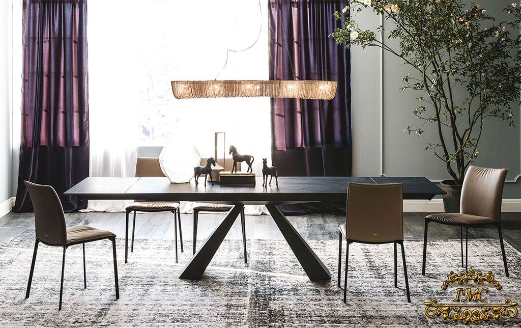 Итальянские столы Eliot Keramik фабрики Cattelan Italia. Изображение 8