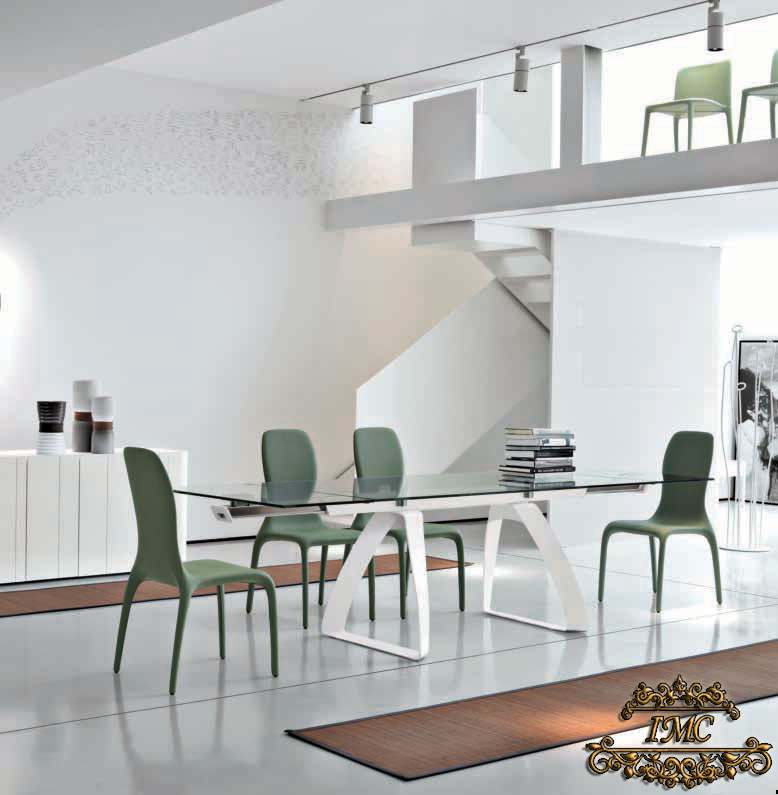 Итальянские столы и стулья Life Style фабрики Tonin Casa. Изображение 5