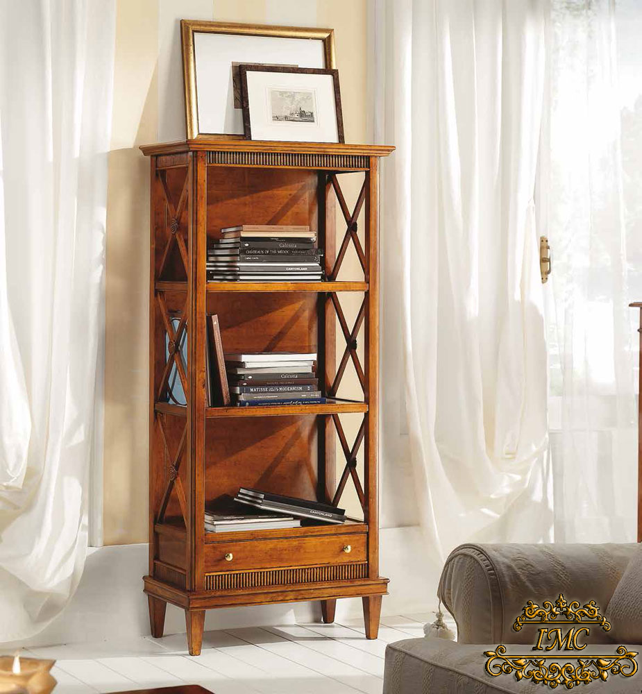 Итальянские книжные шкафы и этажерки Classici фабрики Tosato. Изображение 14