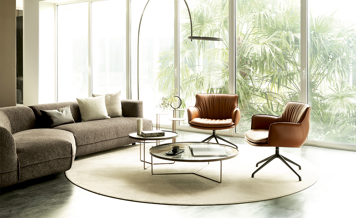 Итальянское Полукресло RHONDA Lounge фабрики Cattelan Italia. Изображение 6