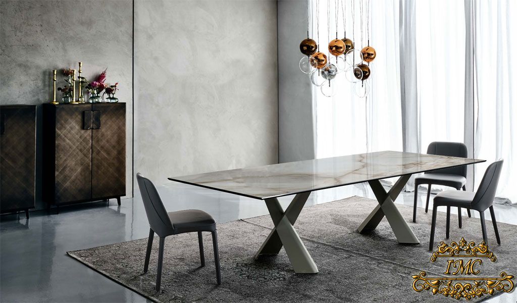 Итальянские столы Mad Max Keramik фабрики Cattelan Italia. Изображение 8