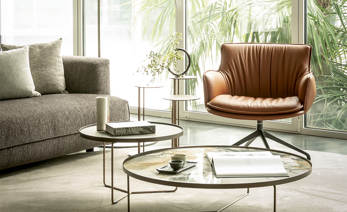 Итальянское Полукресло RHONDA Lounge фабрики Cattelan Italia. Изображение 8
