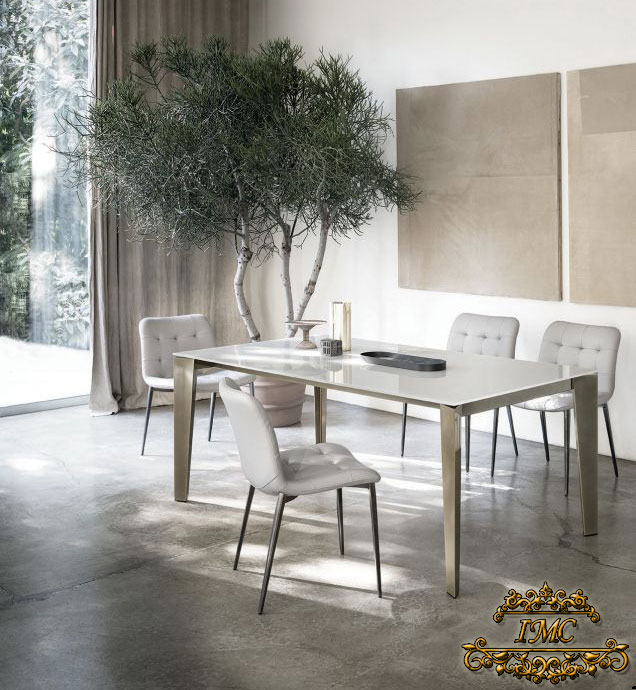 Итальянские столы Cruz фабрики Bontempi Casa. Изображение 8