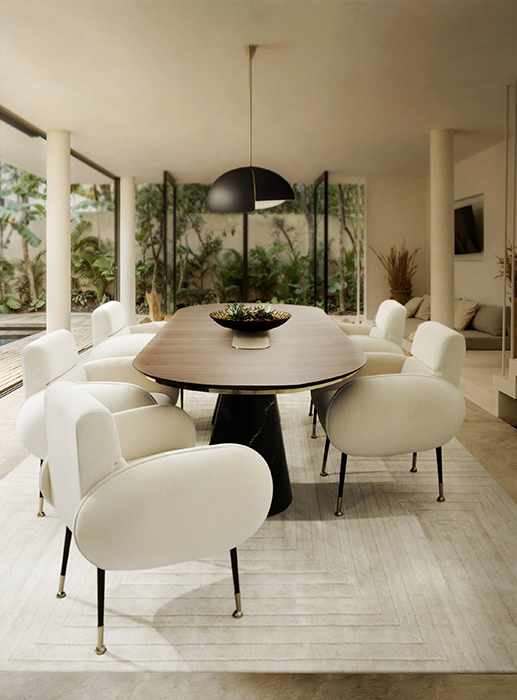 Португальский стол BERTOIA фабрики ESSENTIAL HOME. Изображение 15