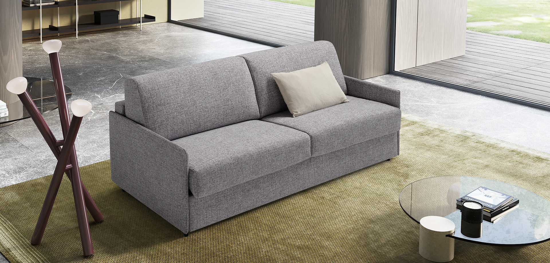 Итальянский диван-кровать DANUBIO фабрики NewTrendConcepts. Изображение 