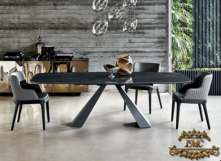 Итальянские столы Eliot Keramik фабрики Cattelan Italia. Изображение 4