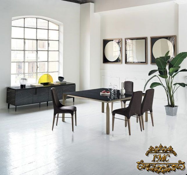 Итальянские столы Mirage фабрики Bontempi Casa. Изображение 8