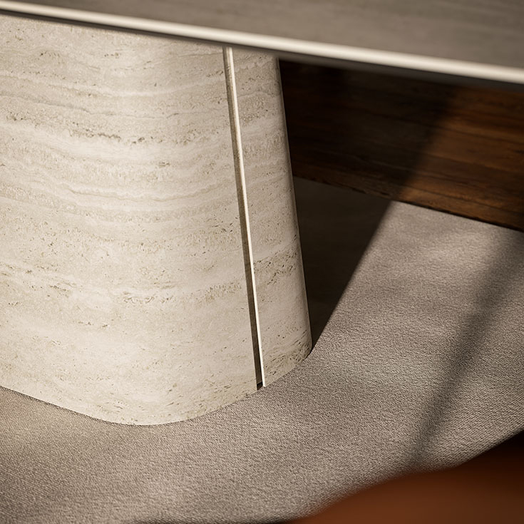 Итальянские столы NAPOLEON Keramik фабрики Cattelan Italia. Изображение 6