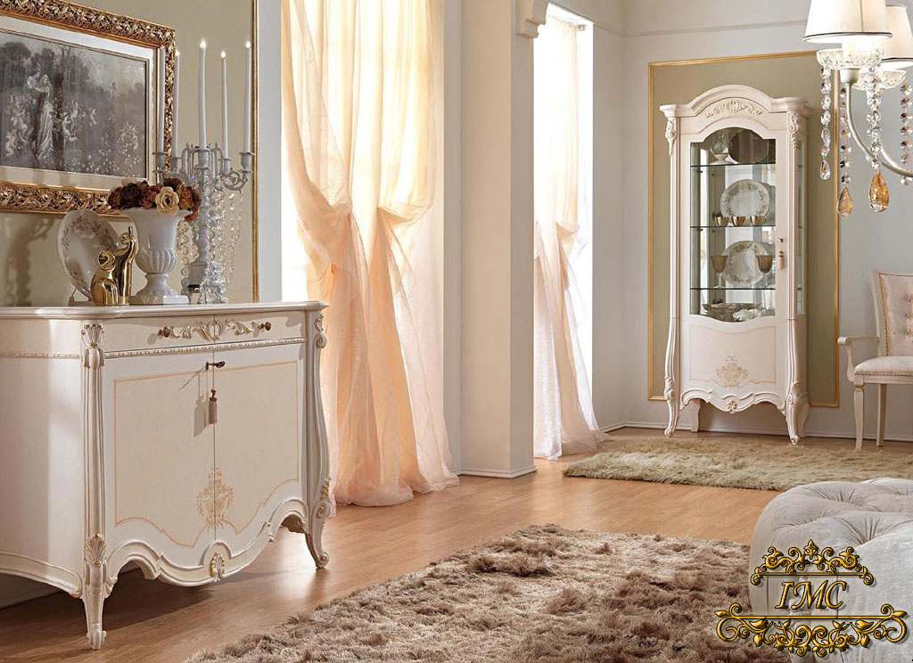 Итальянская гостиная Prestige Lacca Antica фабрики Barnini Oseo. Изображение 12