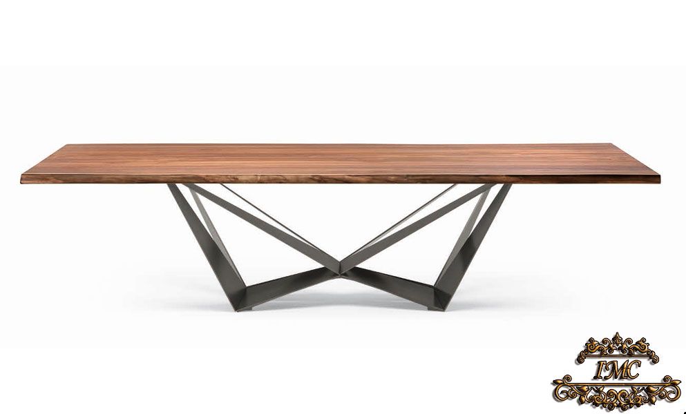 Итальянские столы Skorpio Wood фабрики Cattelan Italia. Изображение 7