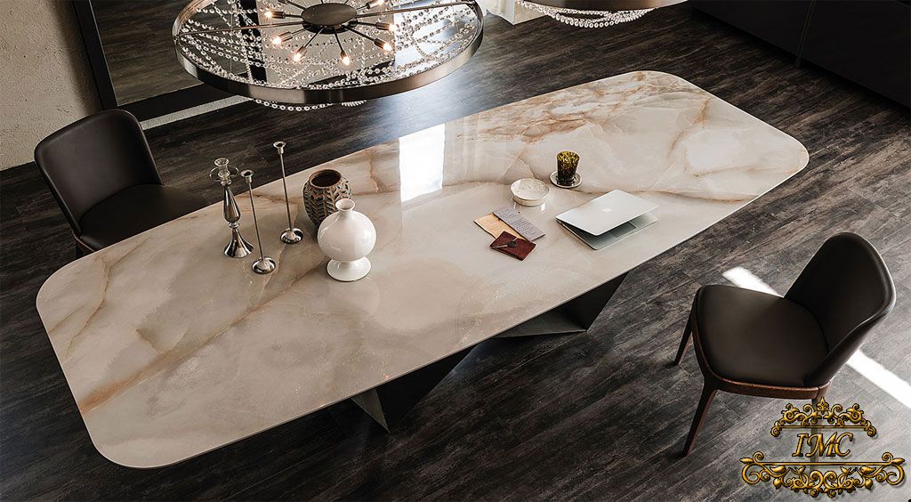 Итальянские столы Skorpio Keramik фабрики Cattelan Italia. Изображение 22