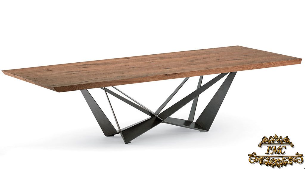 Итальянские столы Skorpio Wood фабрики Cattelan Italia. Изображение 8