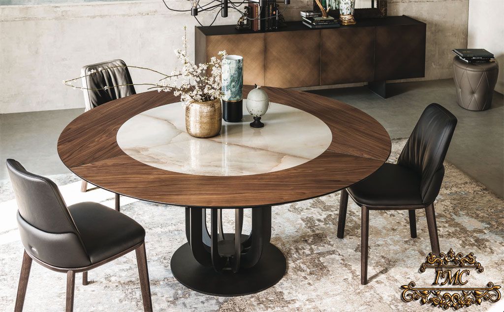 Итальянские столы Soho Keramik-Wood фабрики Cattelan Italia. Изображение 6