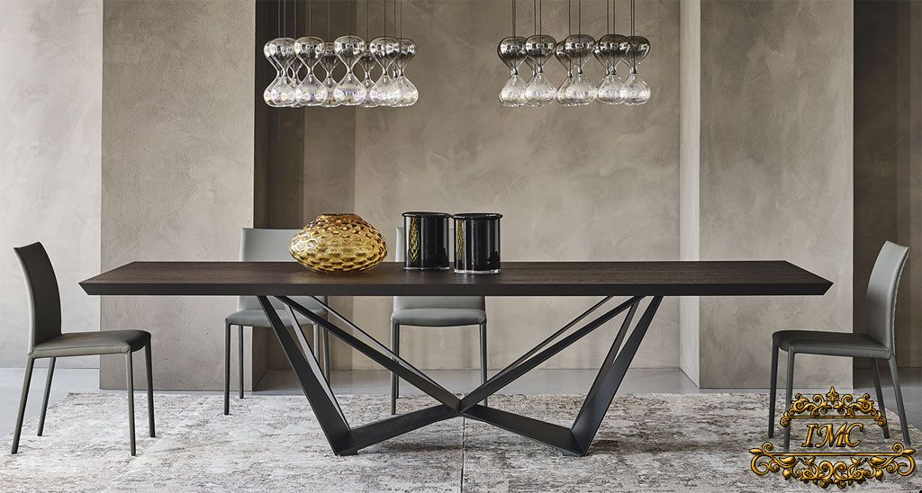 Итальянские столы Skorpio Wood фабрики Cattelan Italia. Изображение 17