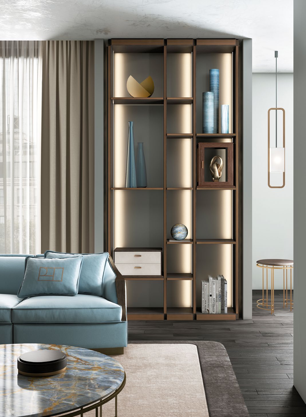 Итальянская гостиная Profilo фабрики Belcor. Изображение 32