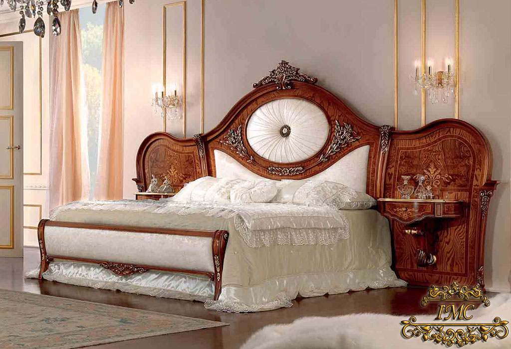 Итальянская кровать Reggenza Luxury фабрики Barnini Oseo. Изображение 3