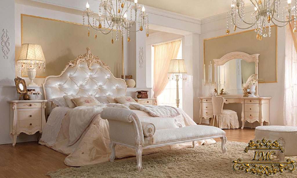 Итальянская спальня Prestige Lacca Antica фабрики Barnini Oseo. Изображение 