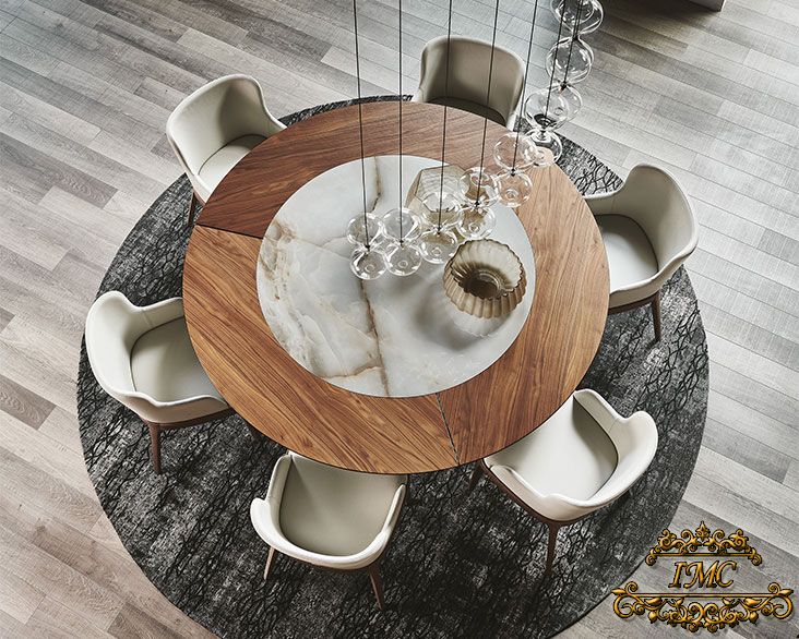 Итальянские столы Soho Keramik-Wood фабрики Cattelan Italia. Изображение 8
