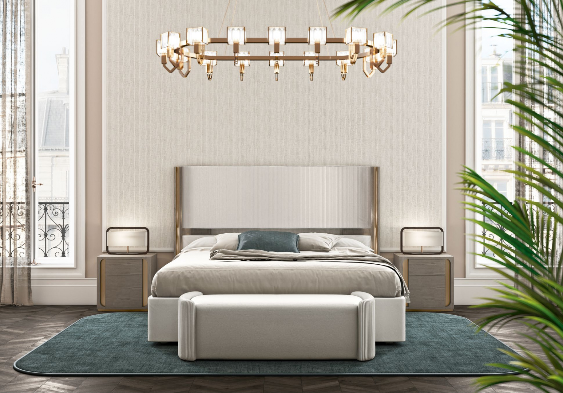 Итальянская спальня Profilo фабрики Belcor. Изображение 