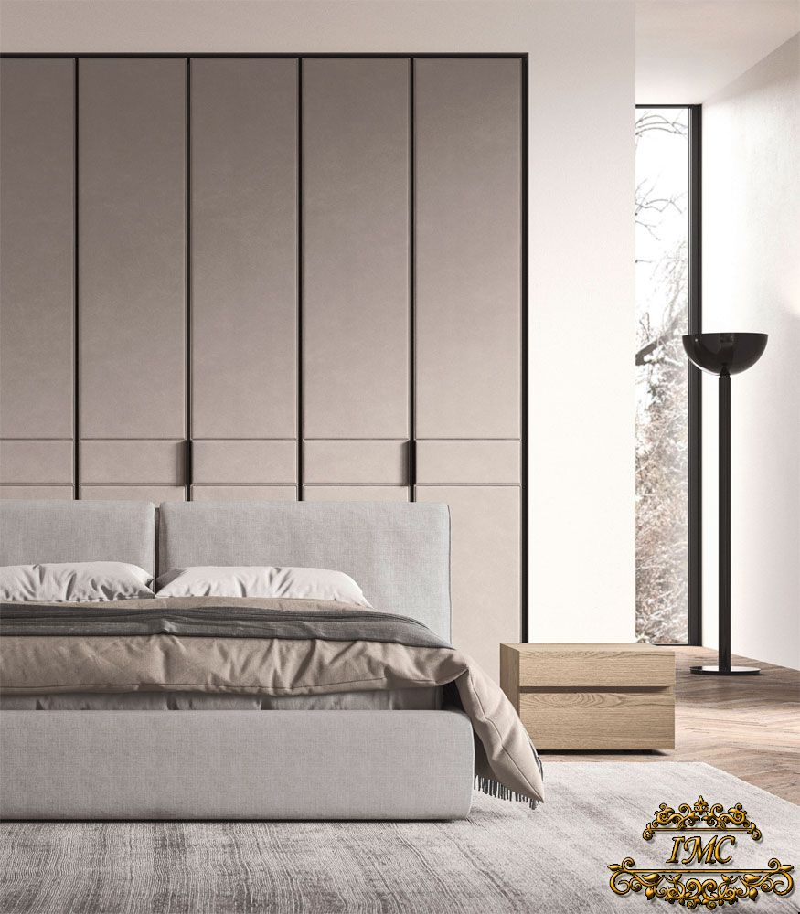 Итальянская кровать Plaid фабрики Presotto. Изображение 3