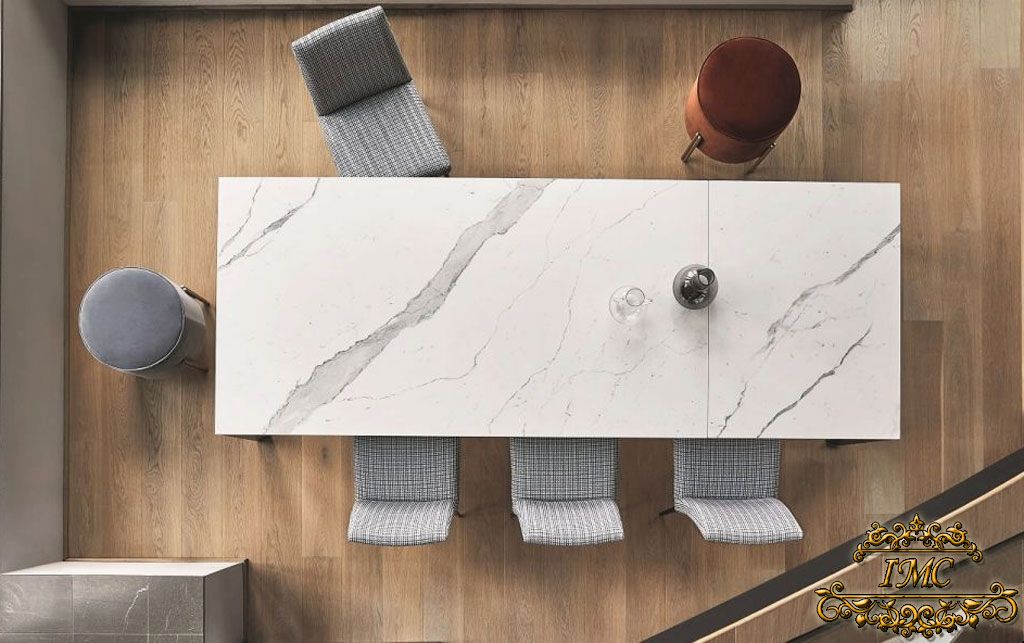 Итальянские столы Mirage фабрики Bontempi Casa. Изображение 16