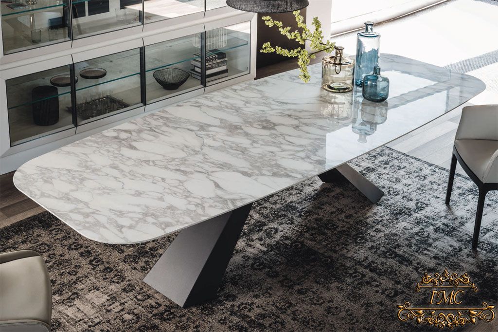 Итальянские столы Eliot Keramik фабрики Cattelan Italia. Изображение 3