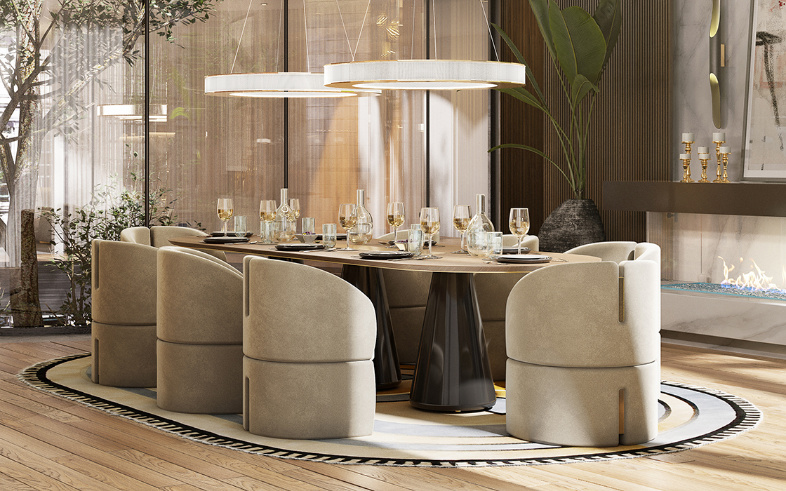 Португальский стол BERTOIA фабрики ESSENTIAL HOME. Изображение 18