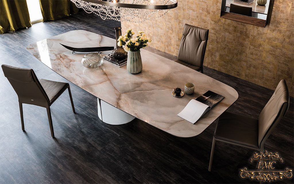 Итальянские столы Giano Keramik фабрики Cattelan Italia. Изображение 2