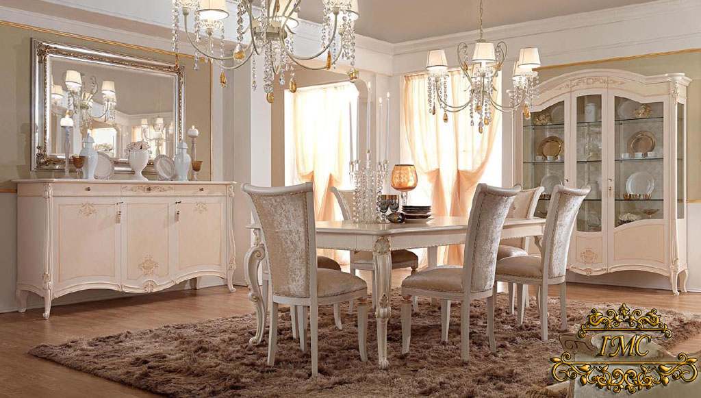 Итальянская гостиная Prestige Lacca Antica фабрики Barnini Oseo. Изображение 