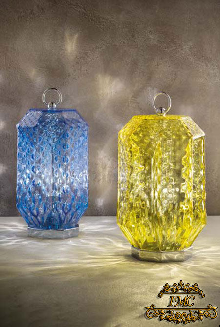 Итальянские настольные лампы Glass фабрики Masiero. Изображение 10