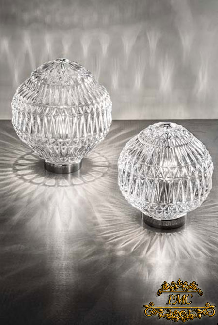 Итальянские настольные лампы Glass фабрики Masiero. Изображение 5