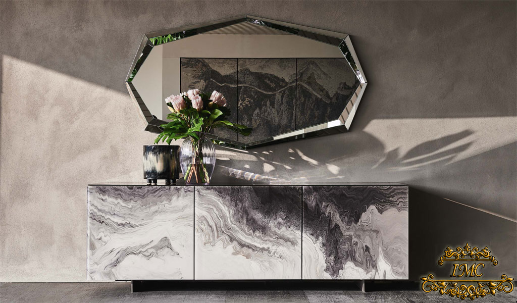 Итальянский буфет Focus CrystalArt фабрики Cattelan Italia. Изображение 