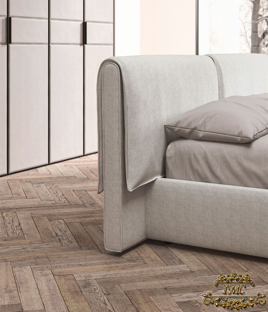 Итальянская кровать Plaid фабрики Presotto. Изображение 4