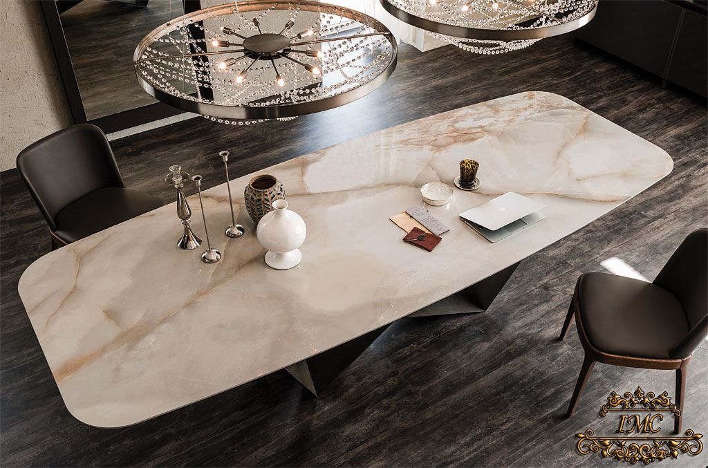Итальянские столы Skorpio Keramik фабрики Cattelan Italia. Изображение 6