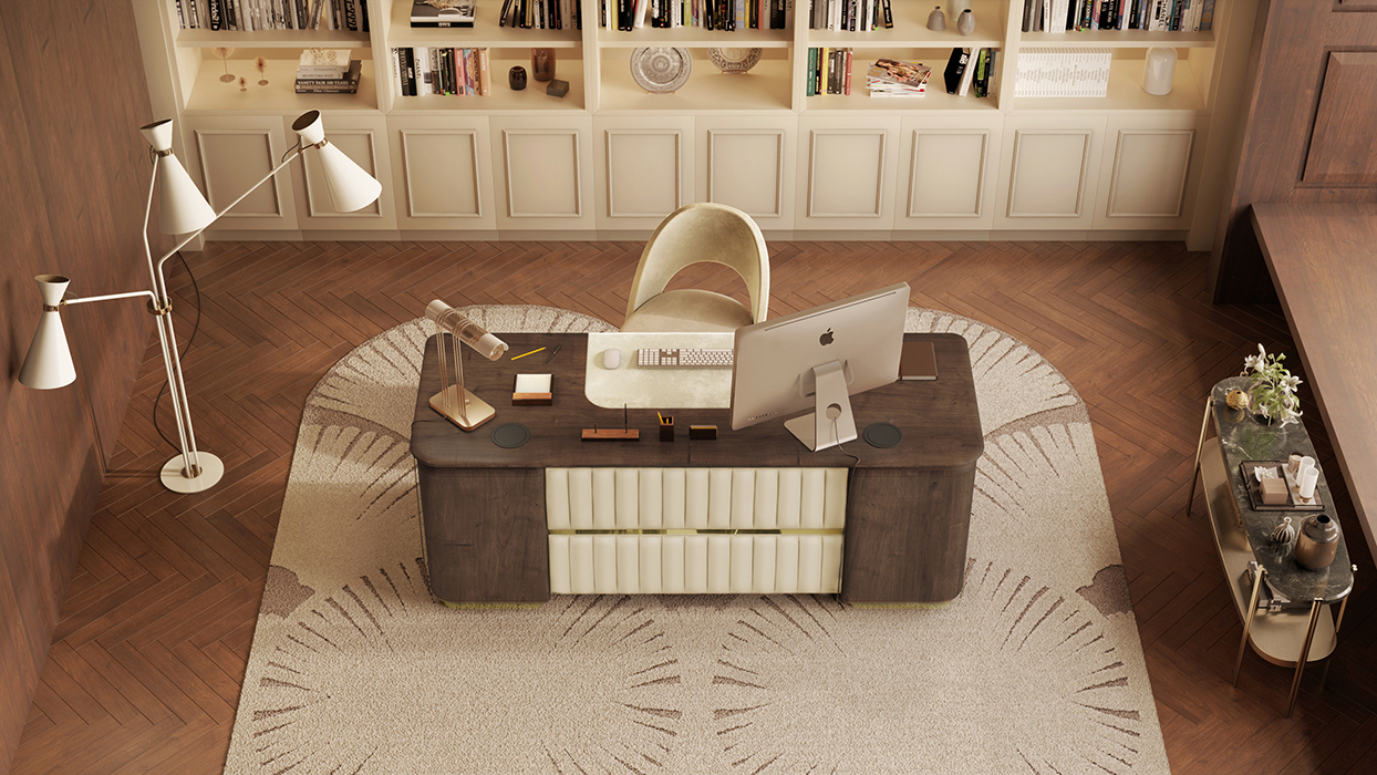 Португальский письменный стол Arne фабрики ESSENTIAL HOME. Изображение 14