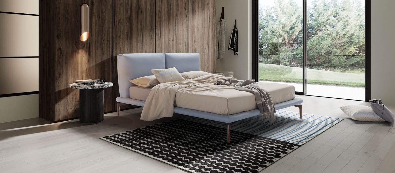 Итальянская кровать Bali фабрики NOVALUNA. Изображение 3