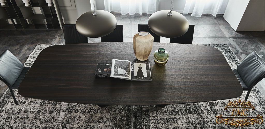 Итальянские столы Skorpio Wood фабрики Cattelan Italia. Изображение 15