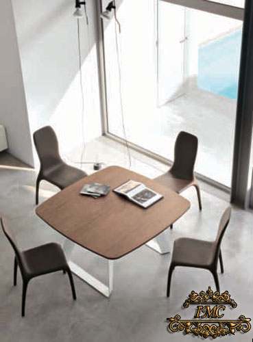 Итальянские столы и стулья Life Style фабрики Tonin Casa. Изображение 3