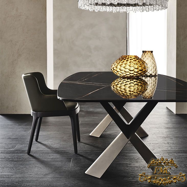 Итальянские столы Mad Max Keramik фабрики Cattelan Italia. Изображение 4