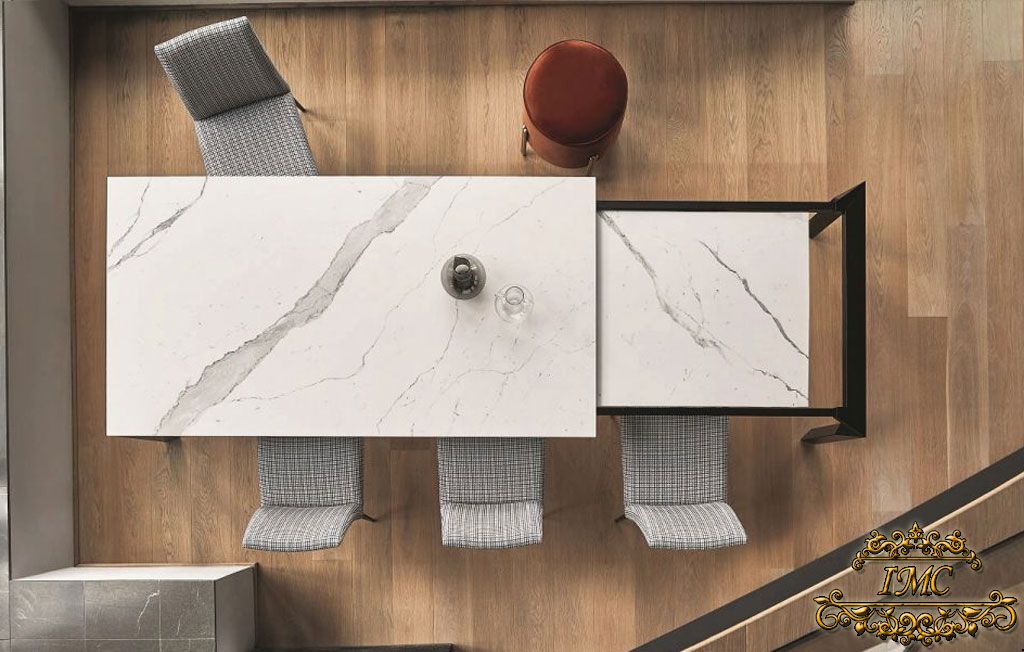 Итальянские столы Mirage фабрики Bontempi Casa. Изображение 15