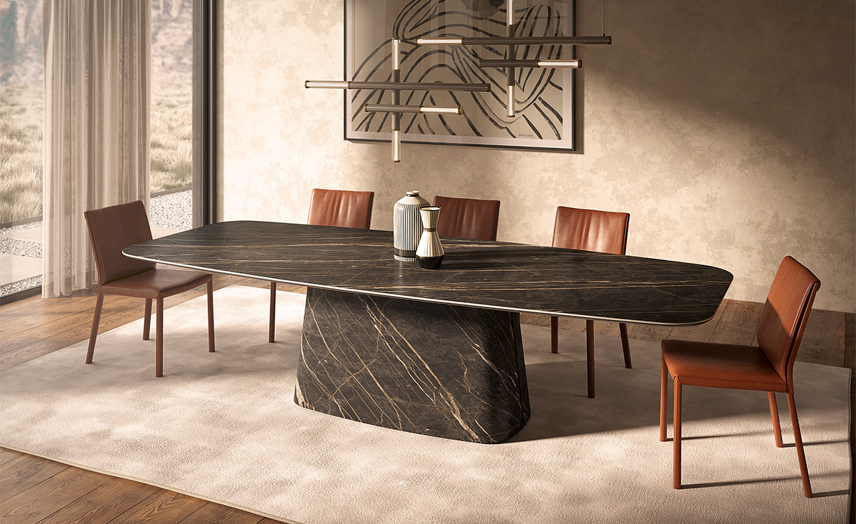 Итальянские столы NAPOLEON Keramik фабрики Cattelan Italia. Изображение 7