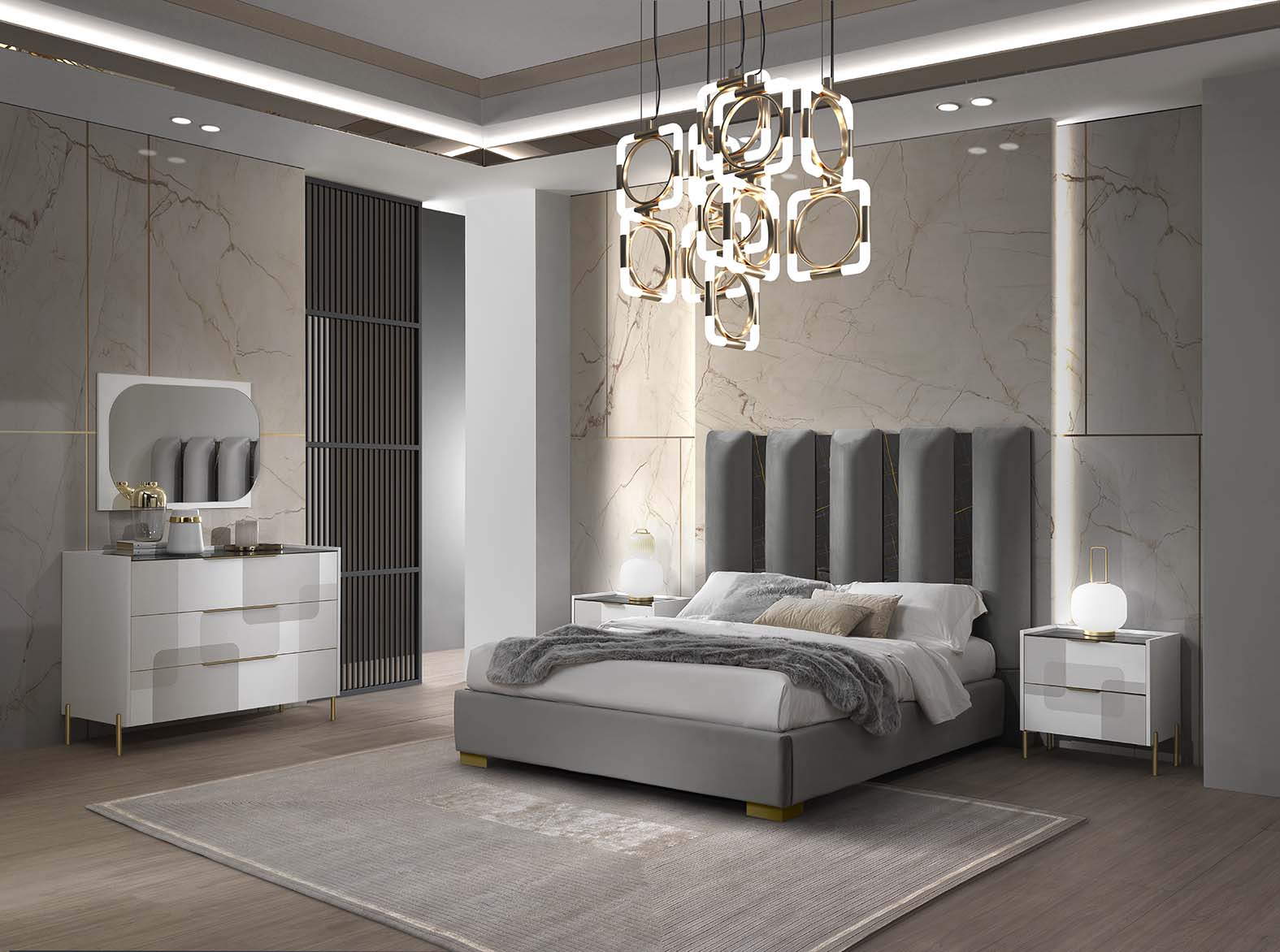 Итальянская спальня STELLA LUXURY фабрики Mobilpiù Luxury. Изображение 4