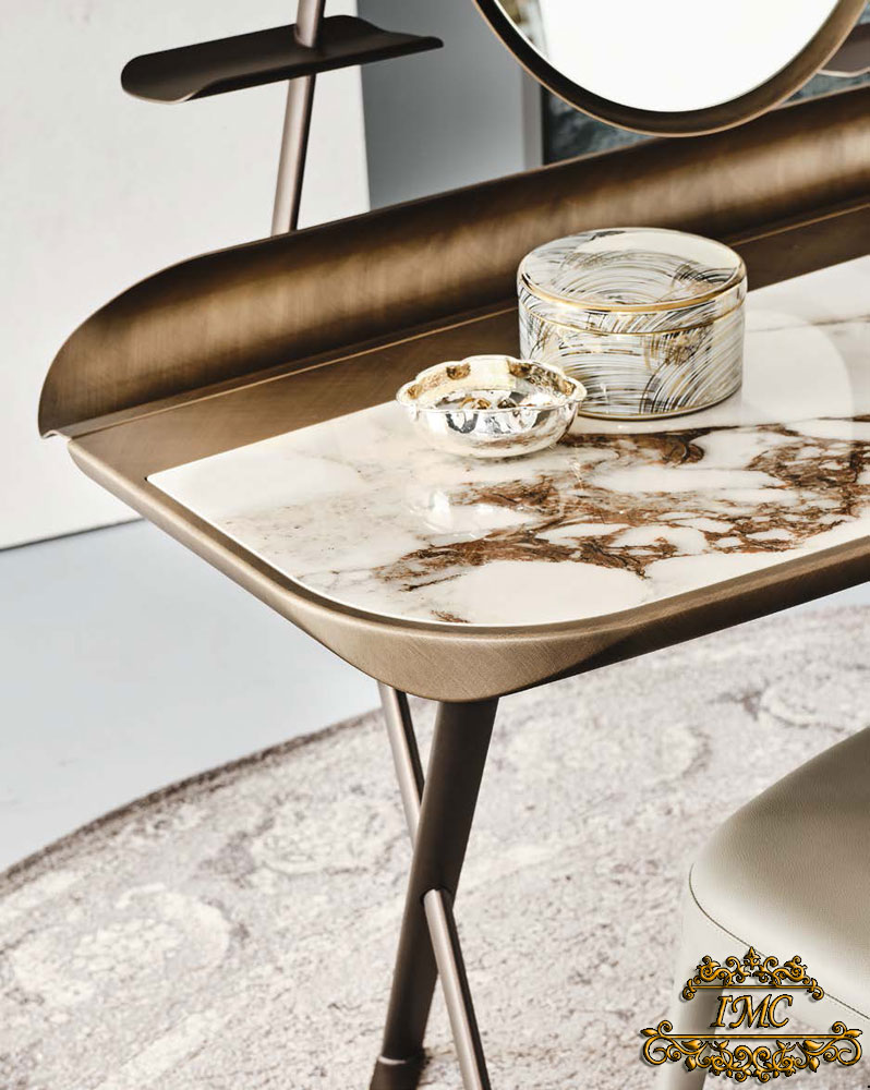 Итальянский туалетный столик Cocoon Trousse Keramik фабрики Cattelan Italia. Изображение 4