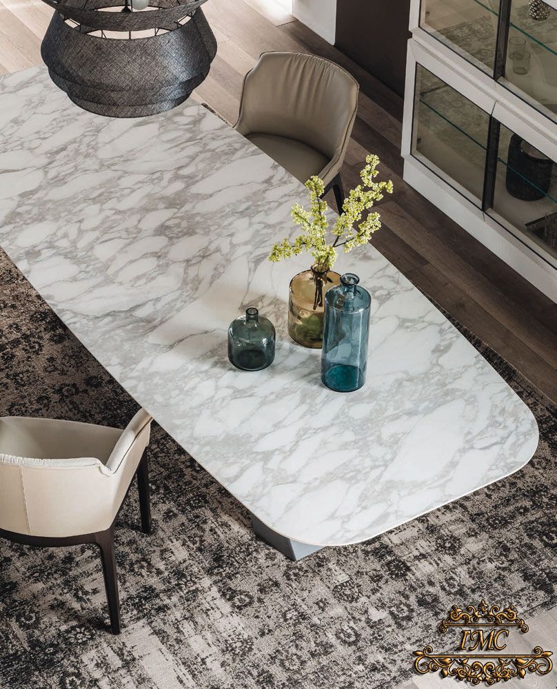 Итальянские столы Eliot Keramik фабрики Cattelan Italia. Изображение 2