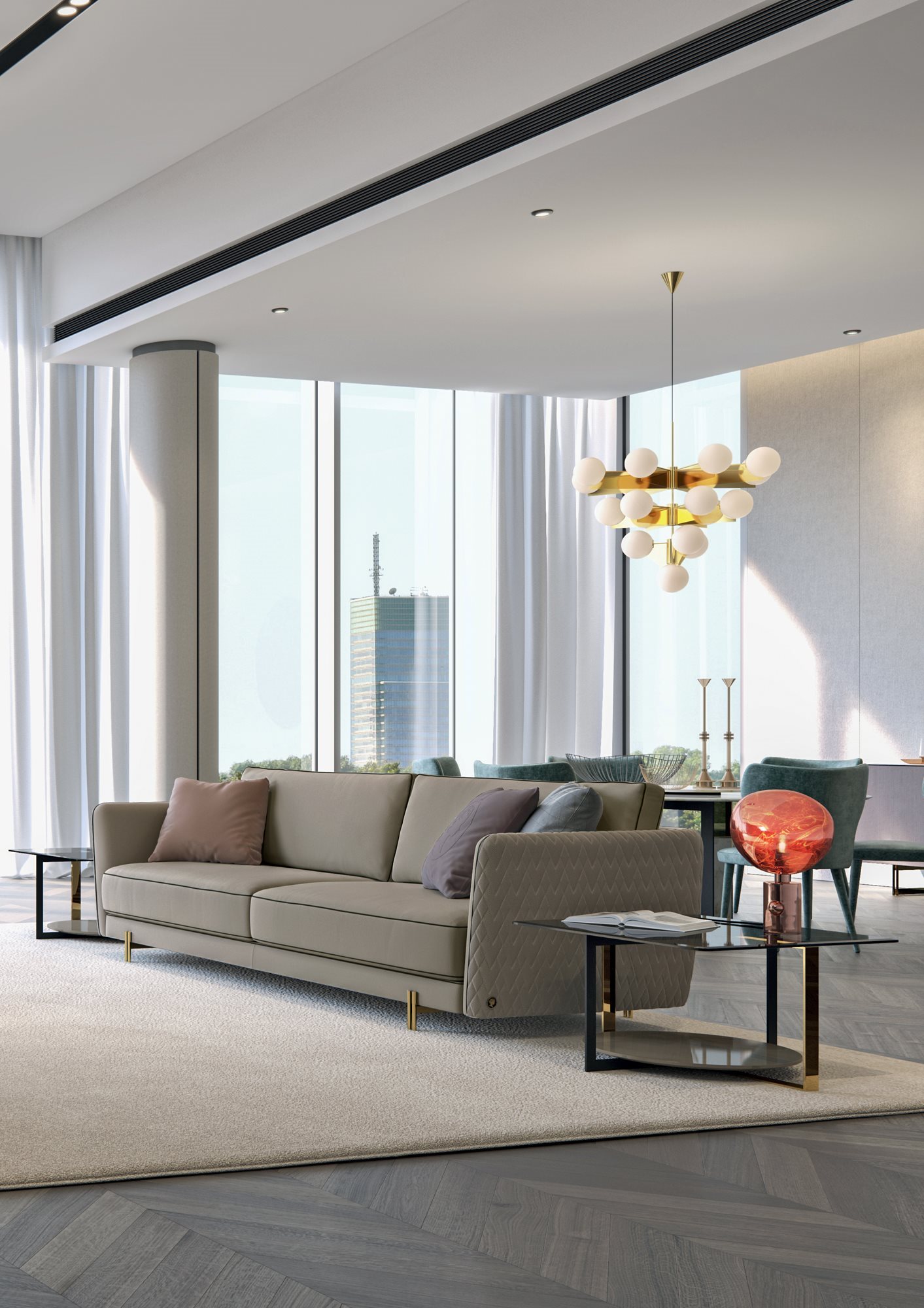 Итальянская мягкая мебель Luxury фабрики Alberta. Изображение 4
